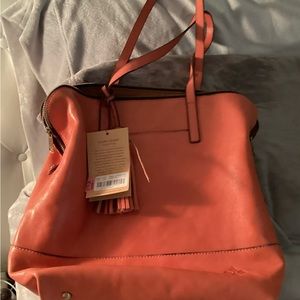 Patrica Nash Leather Brights collection with matching wallet